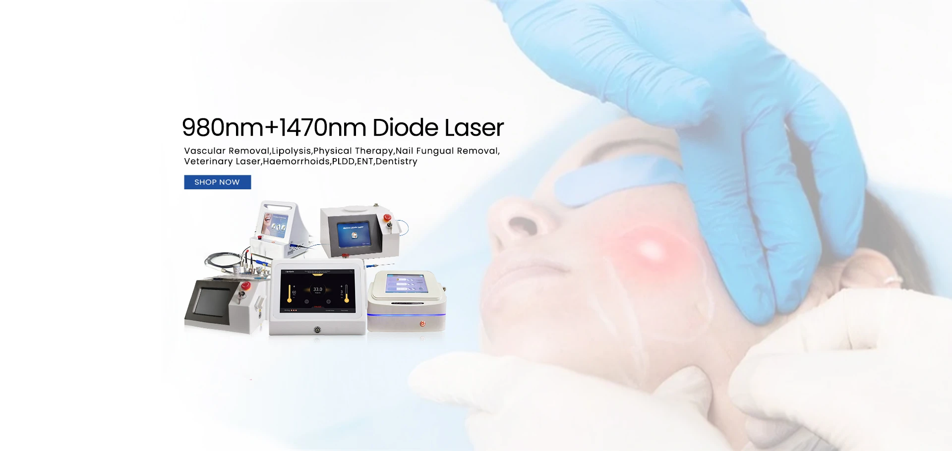 980 1470 endolaser machines