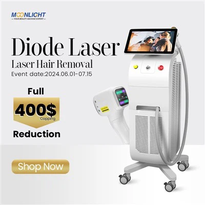 Schnelle Diodenlaser -Haarentfernungsmaschine