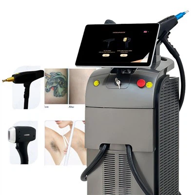Laser-Haarentfernungs- und Tattooentfernungsmaschine